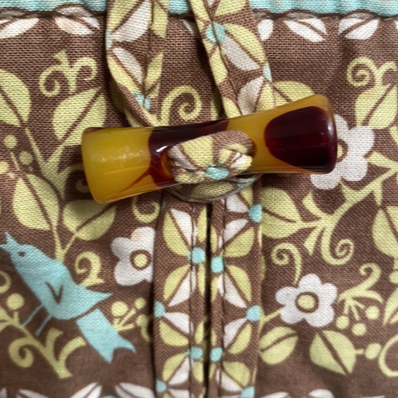 Large Vera Bradley tote "Sitting in a tree" pattern - Picture 5 of 6